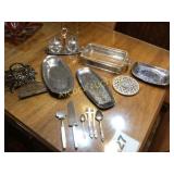 Box full of serving pieces