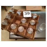 Box of wine glasses (12)