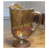 Vintage Indiana carnival glass tea pitcher