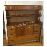 Vintage wooden Cabinet (hutch)