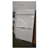 White 3-Piece Shower Wall Set ***Major Damage To