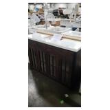 Home Decorators 48" Walnut Finish Vanity Base W/