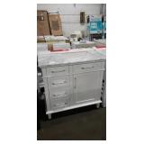 Home Decorators Sonoma 36" Off White Vanity Base