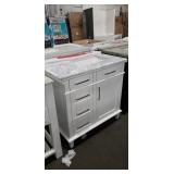 Home Decorators Sonoma 36" Off White Vanity Base