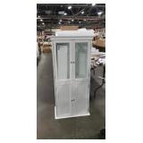 White Bathroom Linen Cabinet Approx. 25" x 14" x