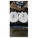 1 Lot (2) Elongated Front Replacement Toilet Seat