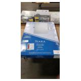 Tiara Satin Nickel Finish 31.5"H x 23.5"W