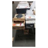 1 Lot Unbuilt White Shaker Cabinet, (1) Box Brick