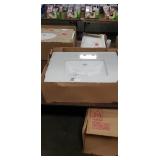 34.6" Home Decorators Lawson White Granite W/