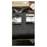 1 Lot (2) Assorted Finish Towel Rings