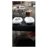 1 Lot (2) 3" Lift Seat Elongated Front Toilet