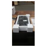 White Framed Single Mirror Medicine Cabinet