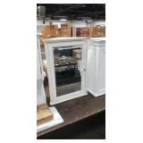 Off White Beveled Mirror Corner Medicine C