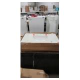 Off White 37" Fleck Vanity Top W/ Undermount