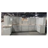1 Lot 16 Piece Stone Harbor Grey Super 36 Kitchen