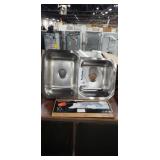 Elkay Avenue Undermount S.S. 32" Offset Double