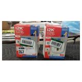 1 Lot (2) 12K Ice MAker Outlet Box, **Not