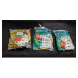 1 Lot Flat Assorted Brass Craft Gas Connector