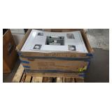 GE Island Vent Hood, S.S. Finish **Appears New,