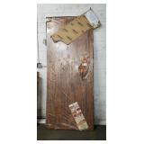 Interbuild Acaica Golden Teak 96" x 40" Counter