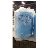 (1) Roll Air Handler Blue/White PSF Media Air