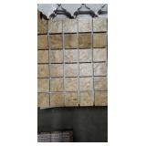 1 Lot (5) Pieces 12" x 12" Oatmeal Square Mosaic
