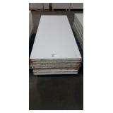 1 Lot (9) White Smooth Surface 32" Interior Door