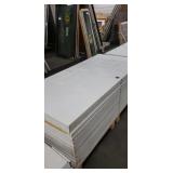 1 Lot (13) 36" 4-Panel Textured Interior Exterior