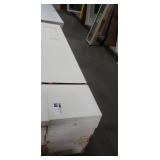 1 Lot (12) Off White 14" Single Panel  Bi-Fold