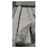 1 Lot Roll Light Grey Plush Carpet Roll 12