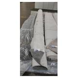 1 Roll Dark Grey Plush Carpet 15