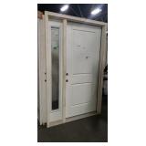 36" Off White 2-Panel Square Top Exterior