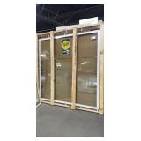 Pella White Wood Approx. 69" x 69" Window Insert