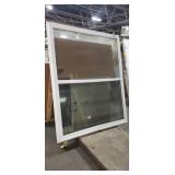 White Vinyl Single Hung Window W/ Screen Approx.