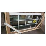 White French Door Style Patio Insert Approx. 36"