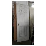 1 Lot (2) assorted 28" Doors, - Needs Painted And