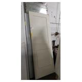 1 Lot (2) 30" Off white 2-Panel Interior Door
