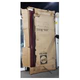 Pella Burgandy Storm Door Full View Screen Only