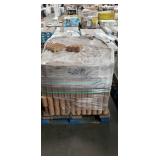 1 Lot Skid Of Tan Scallop Edgers