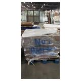 1 Lot Skid Grey/Tan Concrete Retaining Wall