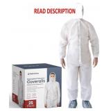 Hazmat Suits | 25 Pack  3XL | Disposable Without H