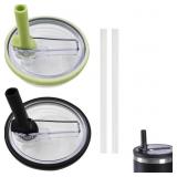 3.94*3.58*1.02inch 2 PCS 40 oz Tumbler Flip Straw