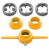 6 Pcs Pipe Threading Tool Set 1/2 3/4 1 inch