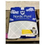 6 Count (Pack of 1) Nordic Pure 16x25x1 MERV 12 AC