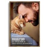 22.375" x 34" Rustic Walnut 22.375x34 Frame - Si