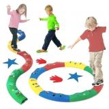Medium Kids Balance Beam Blocks - 15 PCS Obstacle