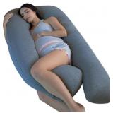 U Shape Pharmedoc U-Shape Full Body Pillow - Dark