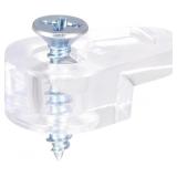 uxcell Glass Retainer Clips Kit  50Set