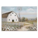 Handpainted Farmhouse Barn Wall Art (36"x 24")