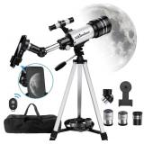 S40070 Telescope 70mm Astrom Portable  Tripod  Bag